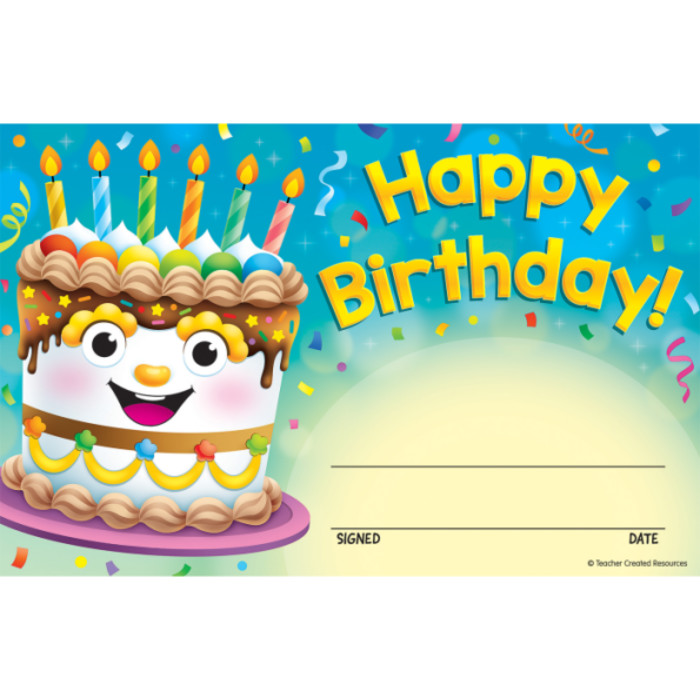 Premios de pastel de feliz cumpleaños