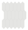Studio Seashell 2×5 Picket Mosaic Glossy