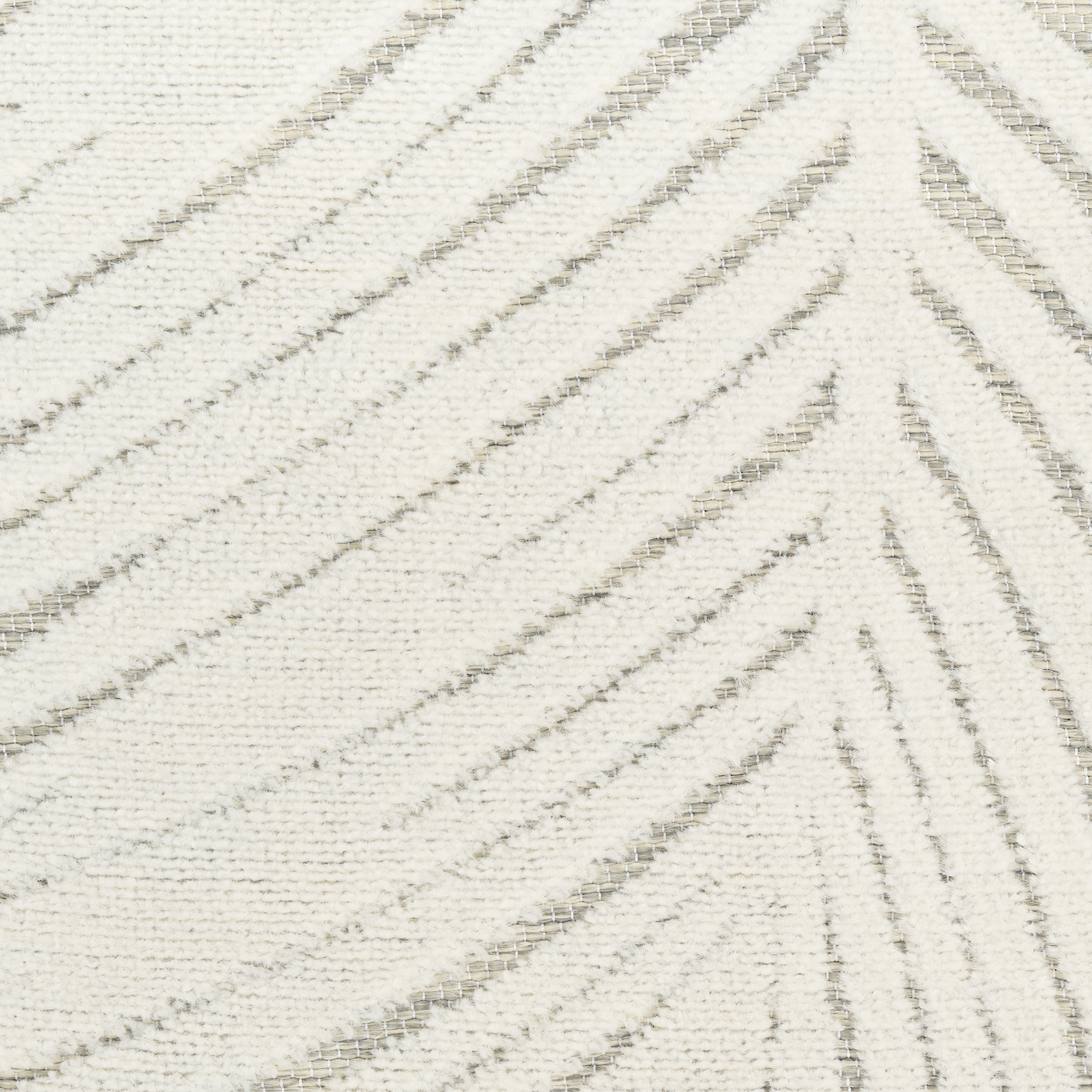 Nourison Suncoast 5'3" x 7'3" Grey Tropical Rug