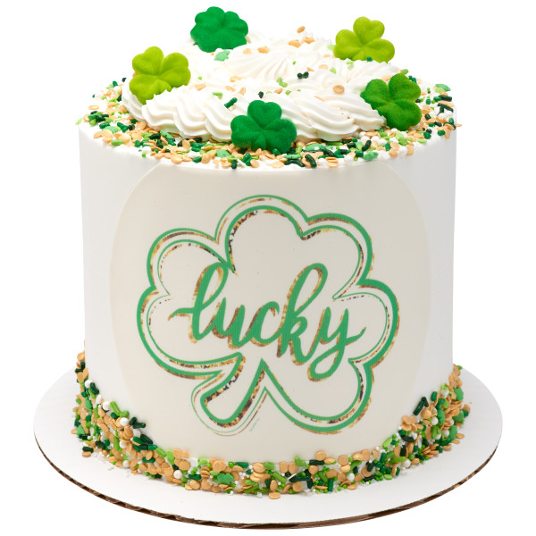 Lucky Clover PhotoCake® Edible Image®