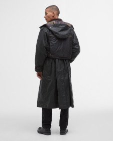 Barbour x TO KI TO Gewachster Reitmantel 