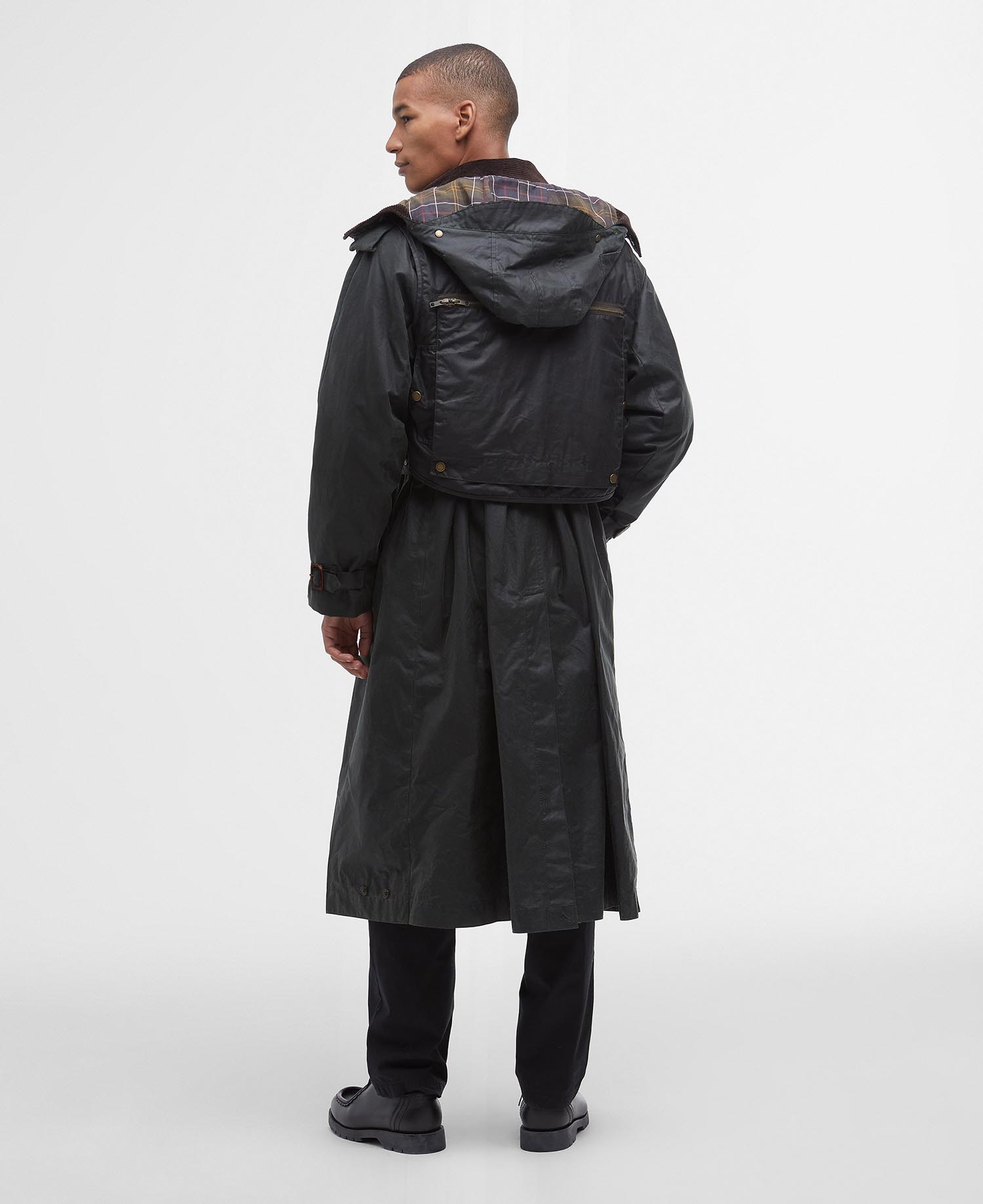Barbour x TO KI TO Gewachster Reitmantel image number 2