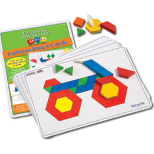 Pattern Block Cards - Set of 20