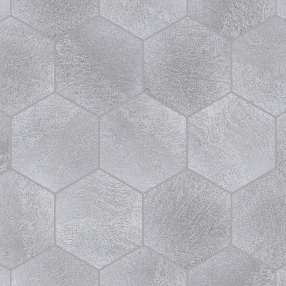 Nagpur Grand Hex Perla 19 in. x 22 in. Porcelain Floor and Wall Tile
