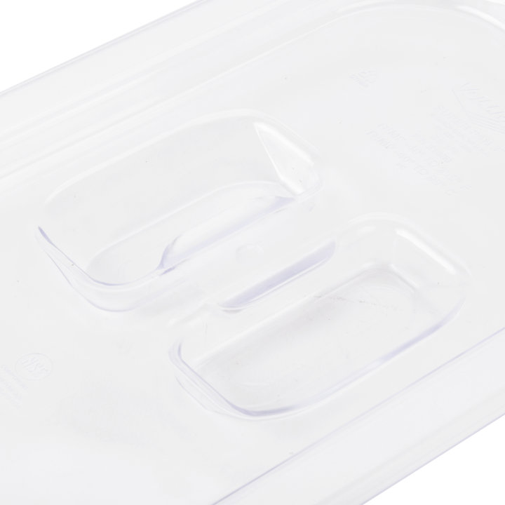 Fourth-size Super Pan® solid clear polycarbonate cover