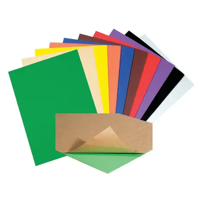 Creativity Street  WonderFoam Peel and Stick Sheets, Assorted Colors,  9" x 12", 20 Sheets