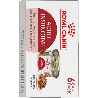 Adult Instinctive Thin Slices in Gravy Canned Cat Food