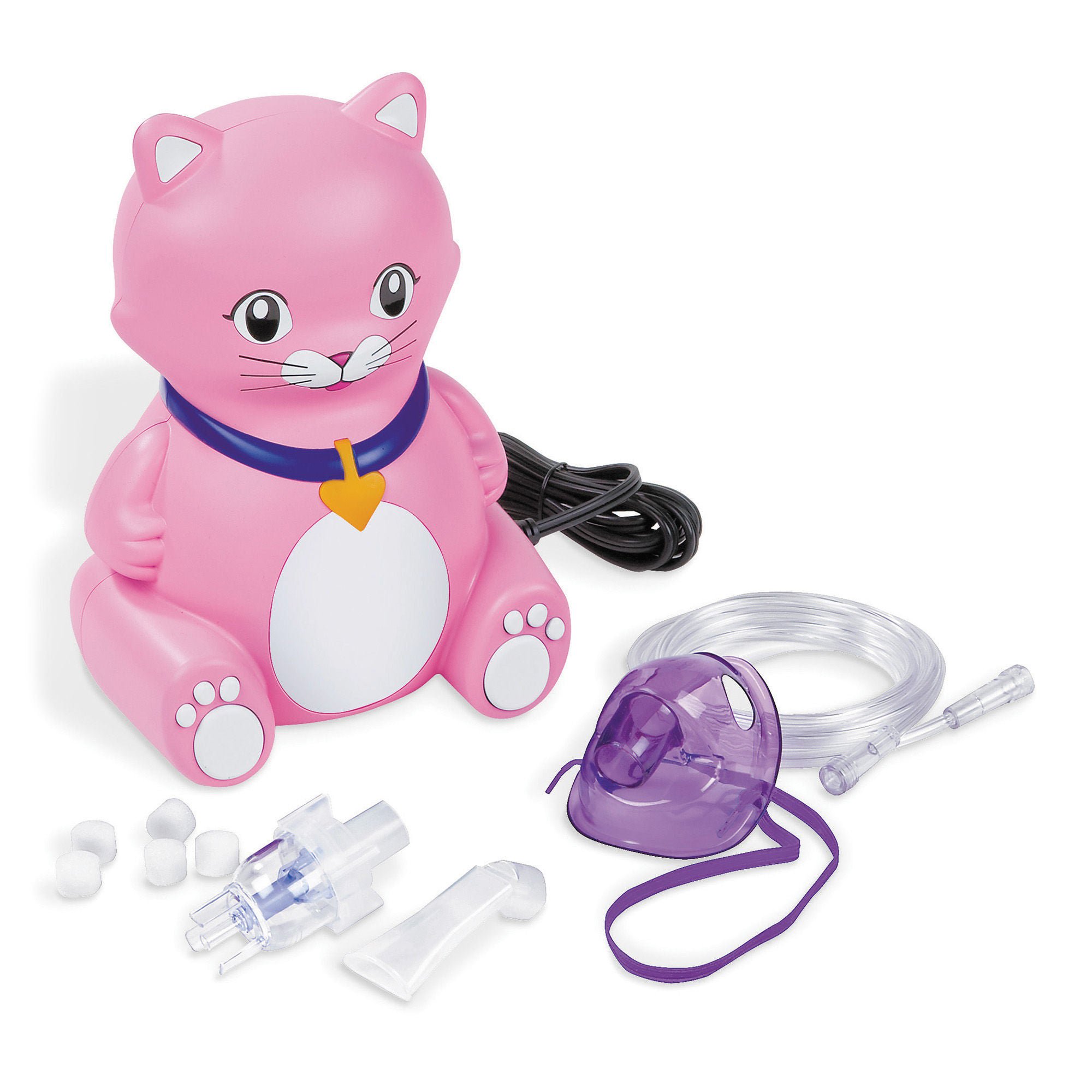Veridian Pediatric Compressor Nebulizer System, Claw-Dia Kitty