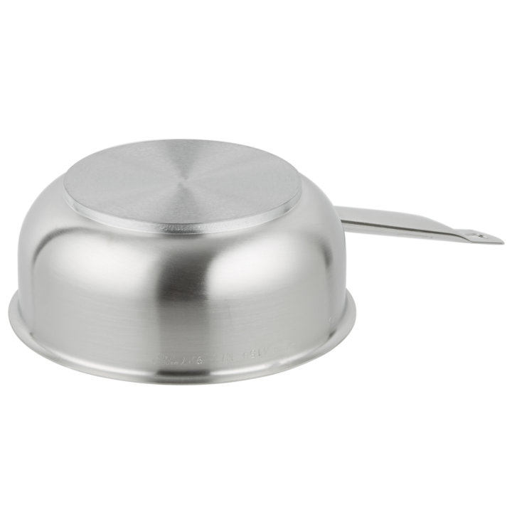 3 ¼-quart Centurion® curved sauté pan in natural finish