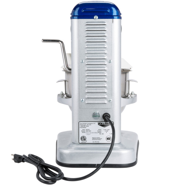 7-quart 110- to 120-volt countertop mixer with safety guard