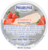 PHILADELPHIA Strawberry Cream Cheese Spread, 1 oz. Cup (Pack of 100), 6.25 Oz