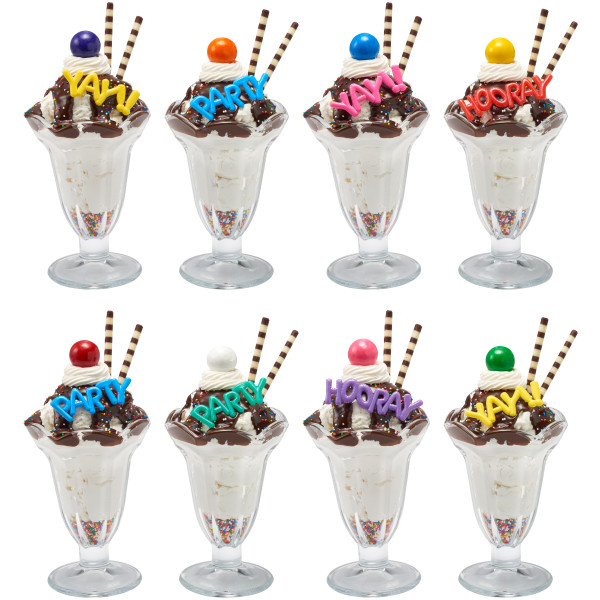 Bubble Gum Primary 2 lb Sugar Candy Decorations