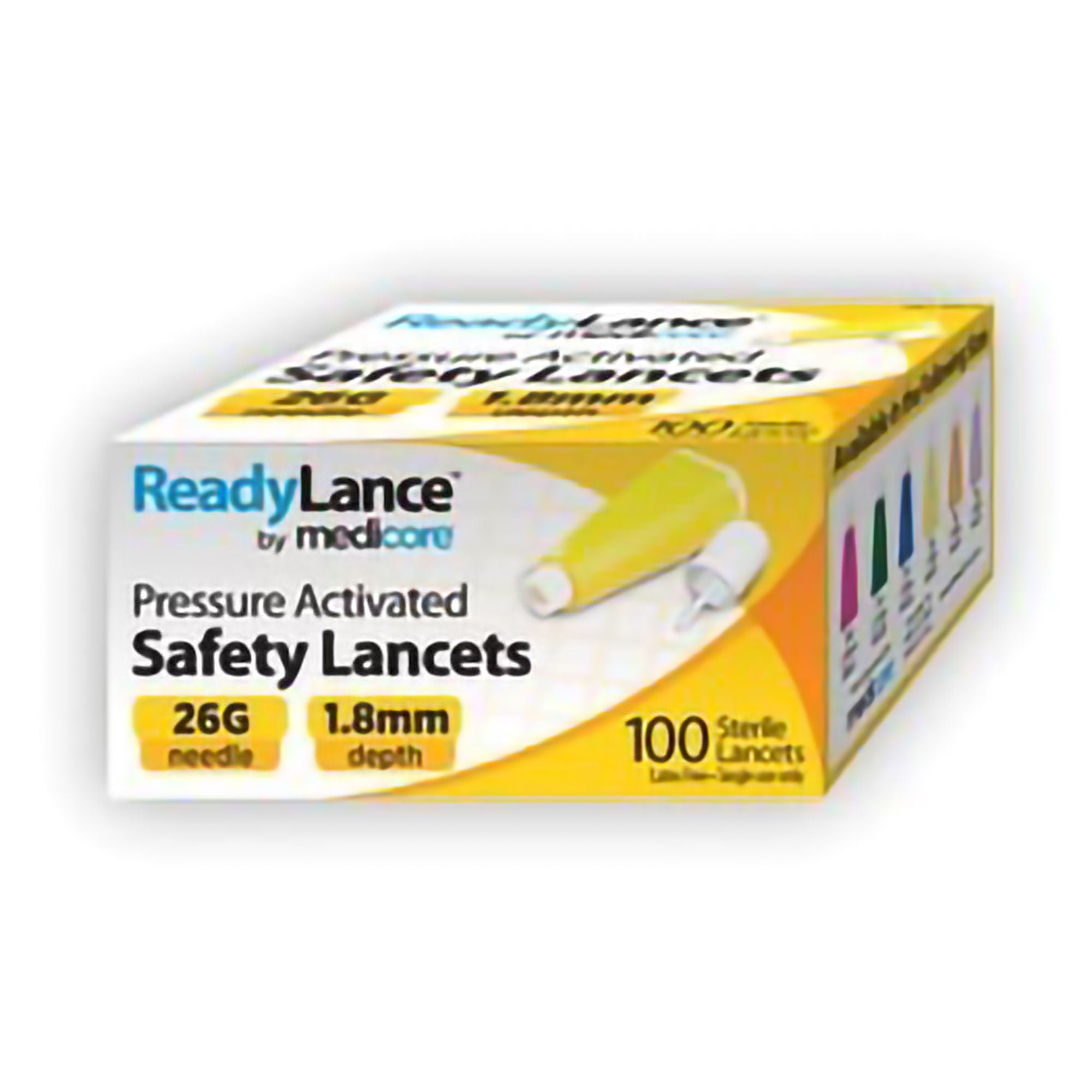 Safety Lancet ReadyLance™ 26 Gauge Retractable Pressure Activated Finger