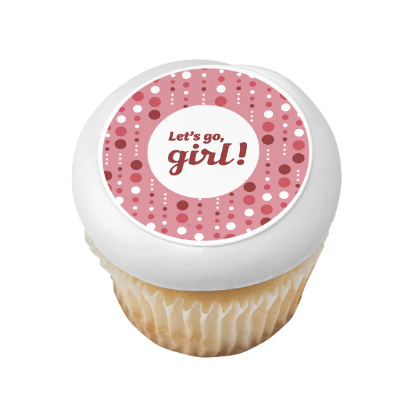 Let's Go, Girl! PhotoCake® Edible Image®