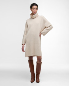 Stitch Knitted Dress Oatmeal