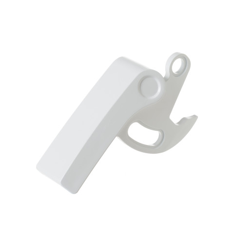 Refrigerator icebox latch door