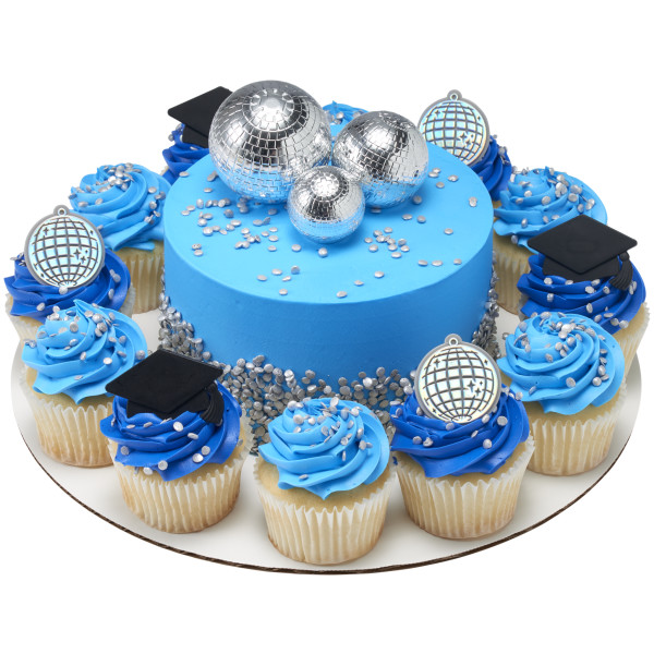 Disco Ball Cupcake Rings