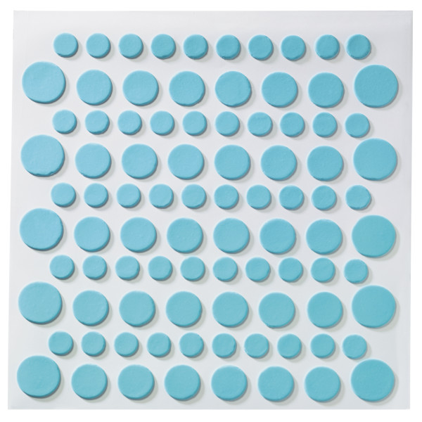 Bright Printed Assortment Dots Fondant DecoShapes®