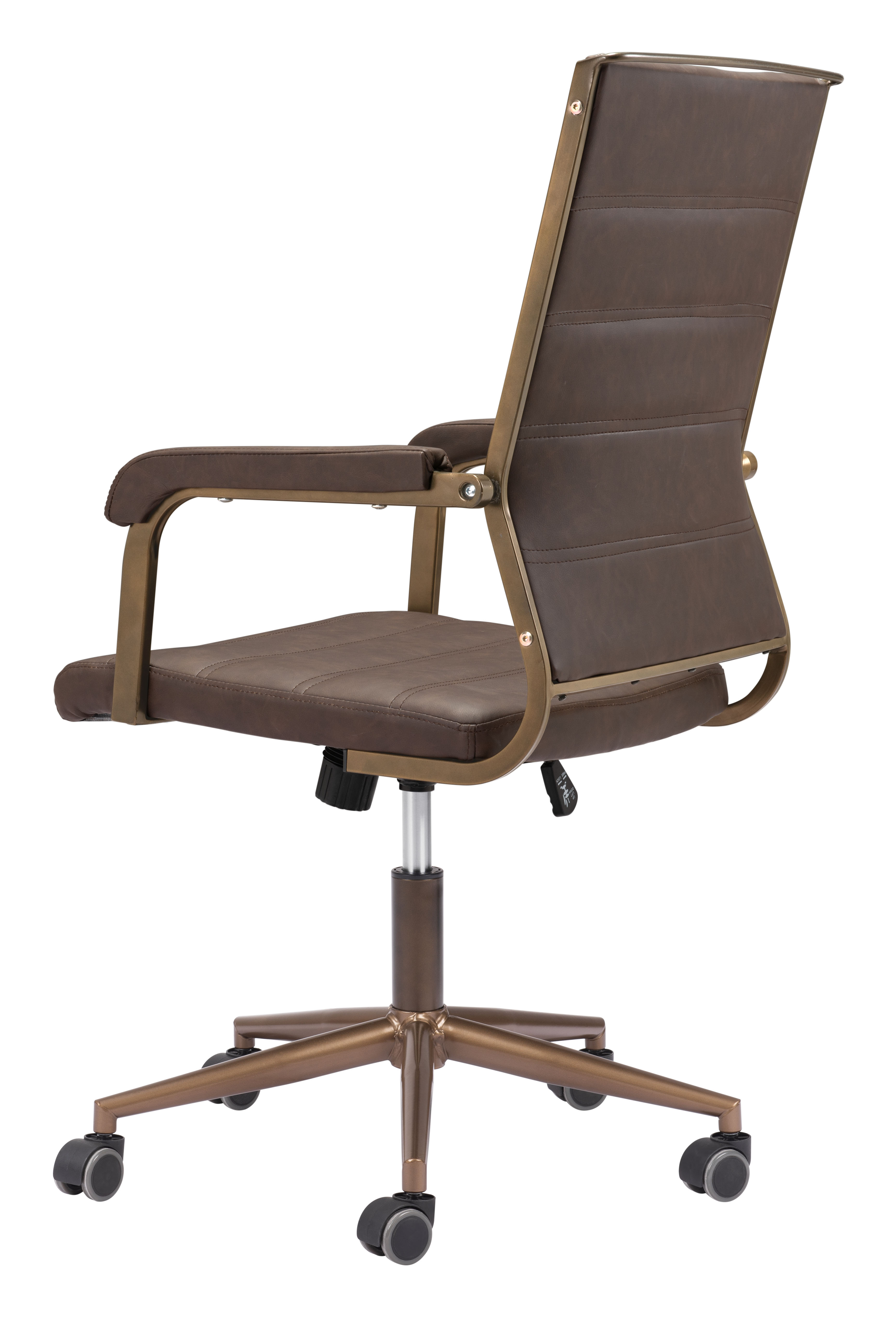 Auction Office Chair Espresso product image