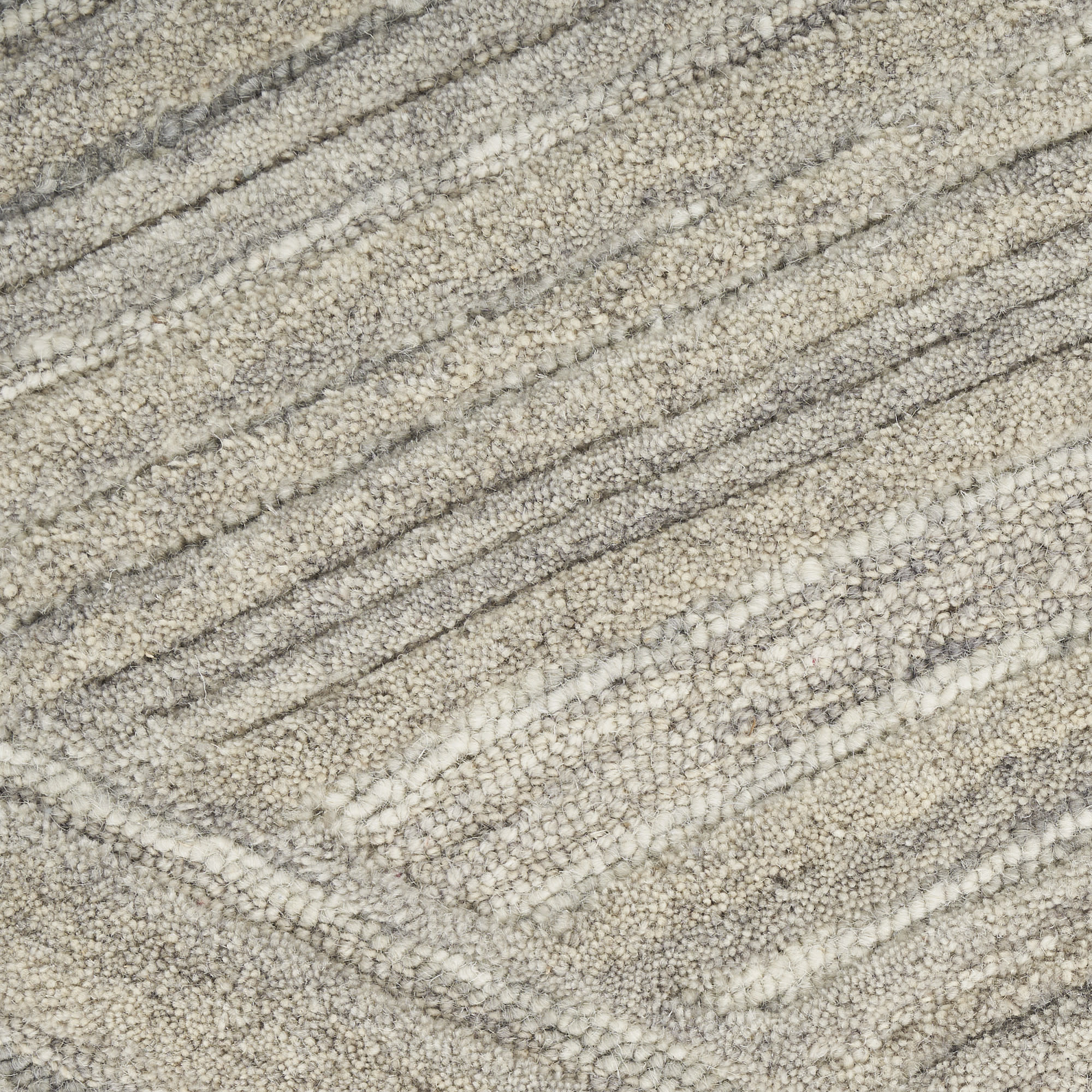Nourison Graceful 2'3" x 7'6" Grey Modern Indoor Rug