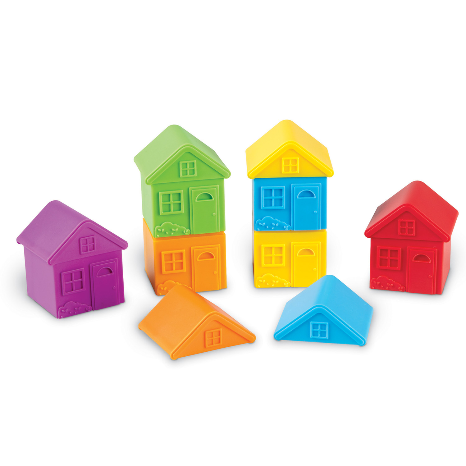 Learning Resources All About Me Sort & Match Houses, Set of 6