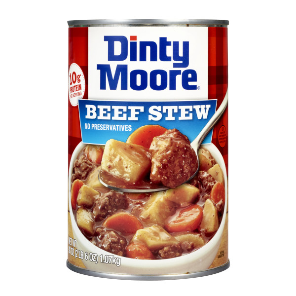 DINTY MOORE(r) Beef Stew, 12/38oz. . C1CB - Front Center Inner Pack (Hi Res)