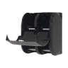 Georgia Pacific, Compact Quad 4-Roll, Coreless Bath Tissue Dispenser, Black