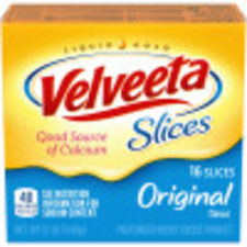 Velveeta Slices Original Cheese, 16 ct Pack