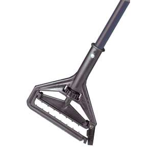 Hillyard, Side-Gate Mop Handle, 60", Vinyl Aluminum, Black