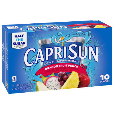 Capri Sun® Dragonfruit Punch Juice Drink Blend, 10 ct Box, 6 fl oz Pouches