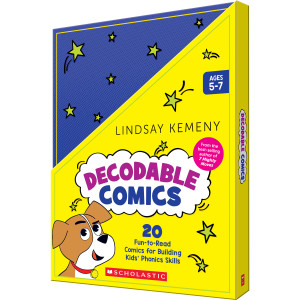 Decodable Comics: 20 Fun-to-Read Comics for Building Kids' Phonics Skills, Grades K-2