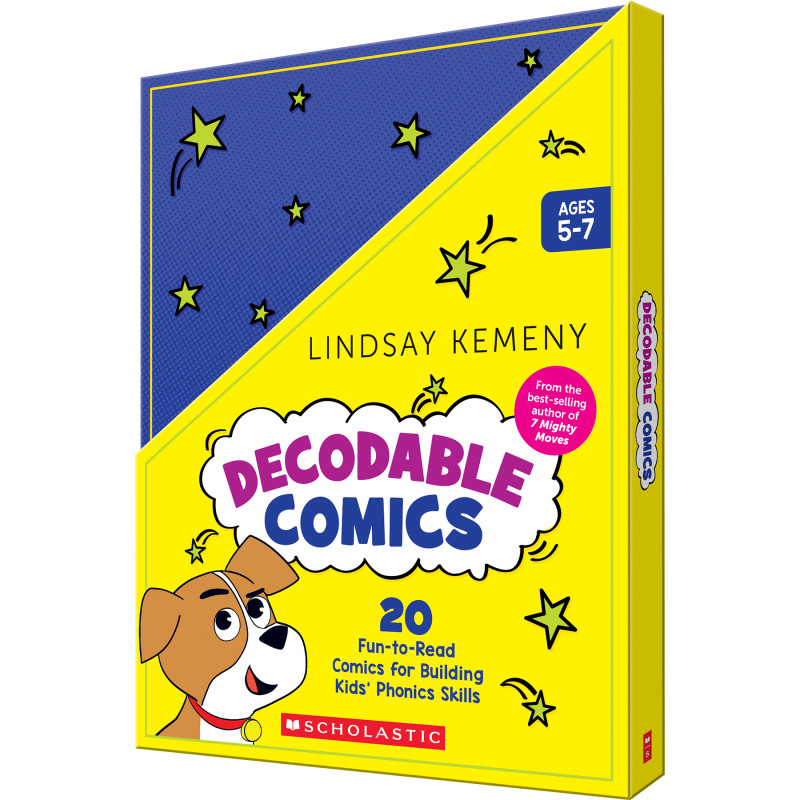 Decodable Comics: 20 Fun-to-Read Comics for Building Kids’ Phonics Skills, Grades K-2