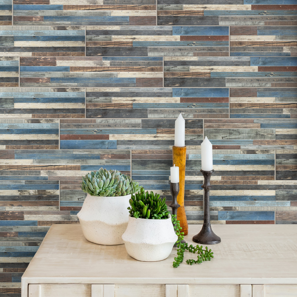 Coleur Tikal Mix 6-1/2 in. x 20-3/8 in. Ceramic Wall Tile