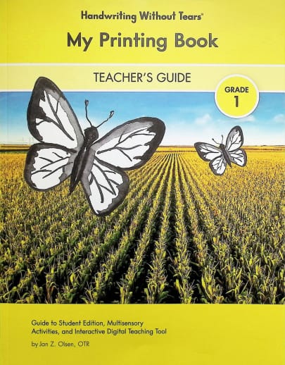 Handwriting Without Tears My Printing Book 2025 Edition Teacher's Guide