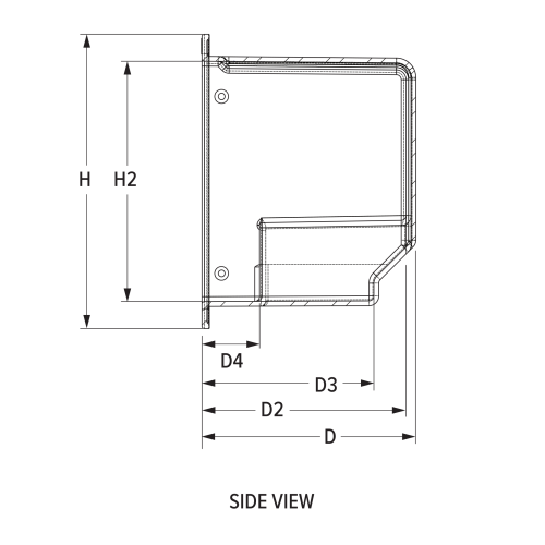 Engineering side view
