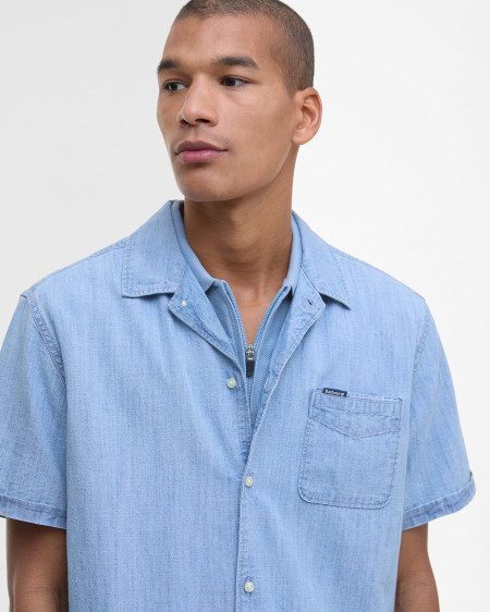 Gipton Denim Short-Sleeved Shirt
