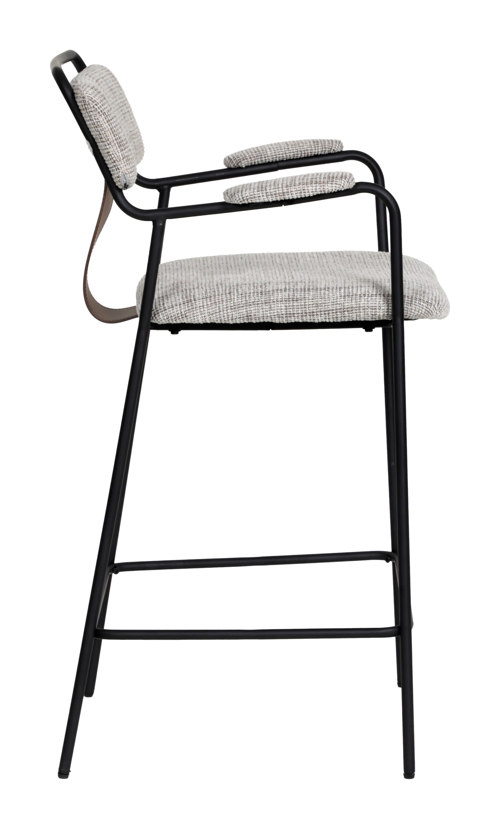 Couva Counter Stool (Set of 2) Gray Tweed product image