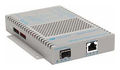 PoE+ 10/100/1000BASE-T to 100/1000BASE-X Media Converter