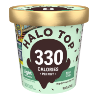 Mint Chip Light Ice Cream, 16 fl oz Pint