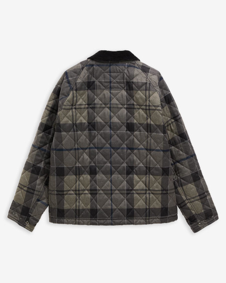 Giacca trapuntata in tartan Transport