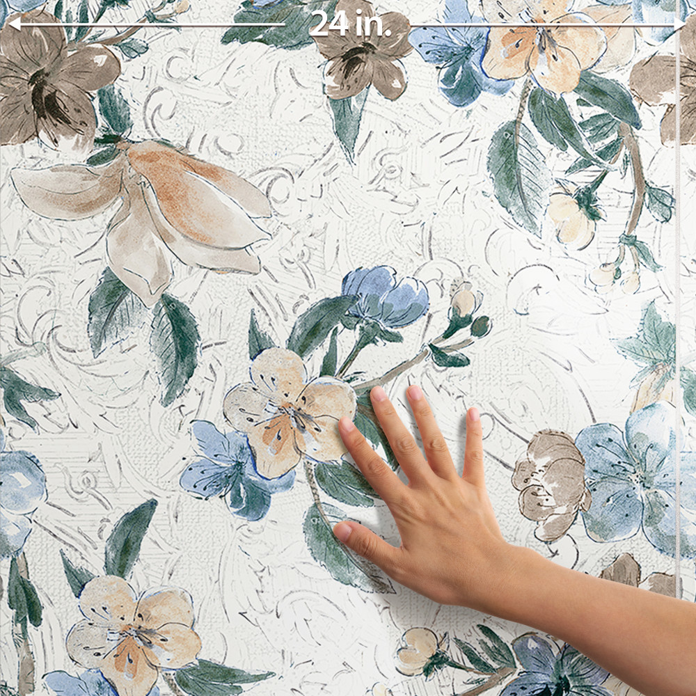 Parete Setoso White 23-1/2 in. x 47 in. Porcelain Floor and Wall Tile