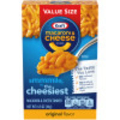 Kraft Original Macaroni & Cheese Dinner Value Size, 14.5 oz Box