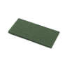 Hillyard, Trident Scrubbing Rectangular Floor Pad, 6"x13, Green