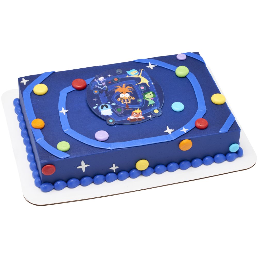 Image Cake Disney and Pixar's Inside Out 2 In a Mood