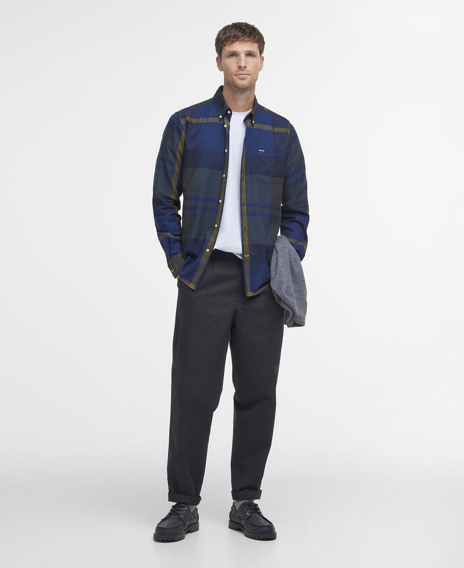 Dunoon Tailored Long-Sleeved Shirt image number 1