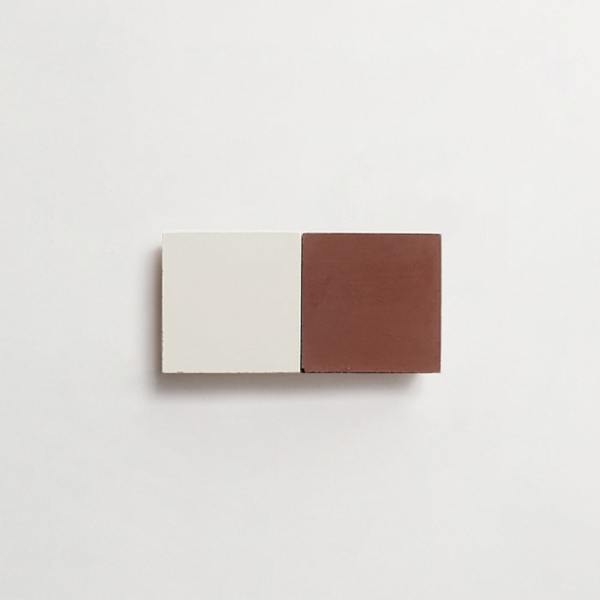cement: mythology checkerboard | dartmoor | baguette | matte | duo | paste + chestnut | sample 
