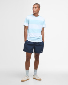 Whalton Striped T-Shirt Pale Sky
