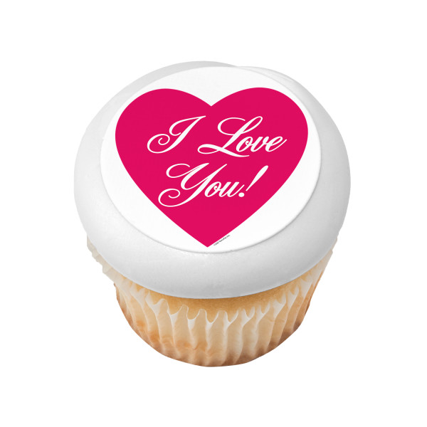 I Love You Valentine PhotoCake® Edible Image®