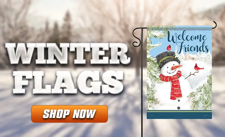 Winter Flags - Shop Now