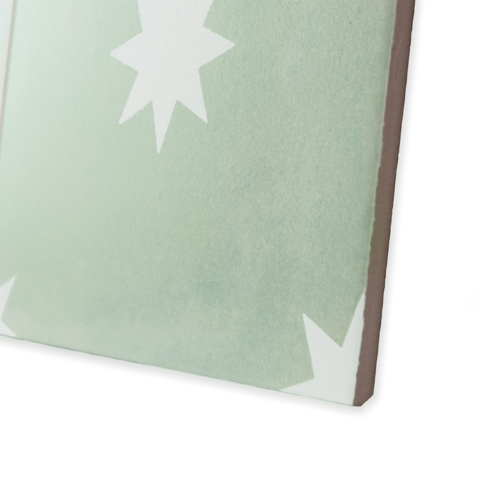 Starlight Sage 17-3/8 in. x 17-3/8 in. Porcelain Floor and Wall Tile